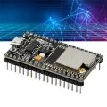 ESP-WROOM-32UE IoT Development Board Black Development Board ESP32-WROOM-32U WIFI+Bluetooth Main Board Serial Port Module. 