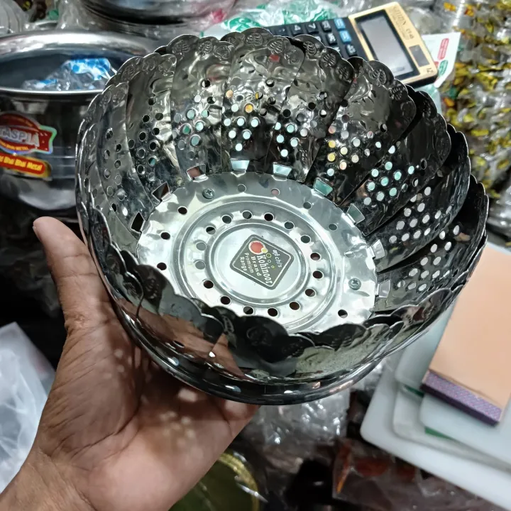 Multifunctional%20Stainless%20Steel%20Folding%20Fruit%20Tray%20Retractable%20Collapsible%20Steamer%20for%20Kitchen%201%20pcs%20-%20Image%202