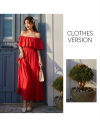 IELGY Women's dress beach long solid color dress casual simple one-shoulder versatile fashion. 