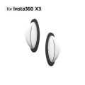 【Lejia】Lens Guard Panoramic Lens Protector Accessories Cover Compatible For Insta 360 X3 Accessories Case.