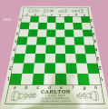 PVC Chess Board - White and green with CAPTAN GUTI. 