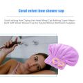 Quick-drying Hair Drying Hat Head Wrap Cap Bathing Super Absorbent Shower Cap.