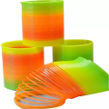 Magic Colorful Spring Bouncy Slinky Fidget Toy 3pcs set.