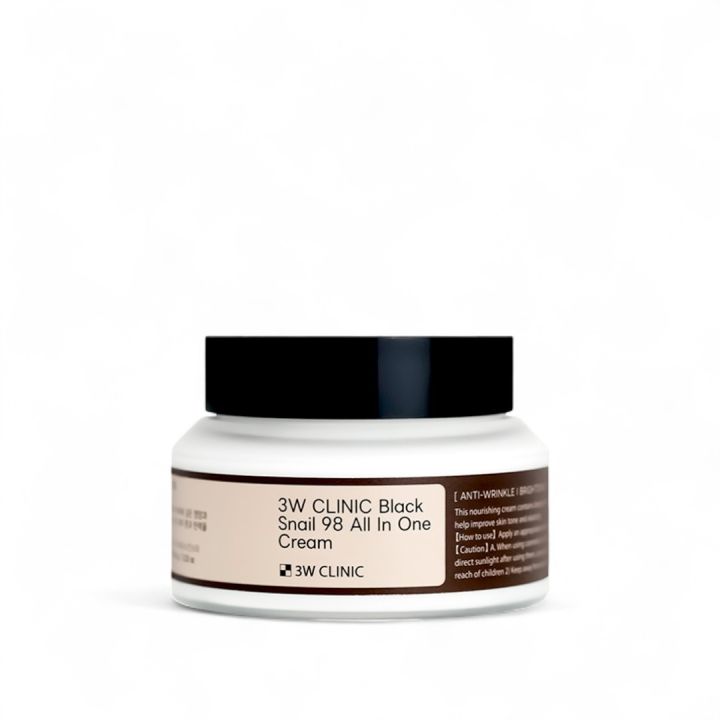 3W Clinic Black Snail 98 All In One Cream 100ml