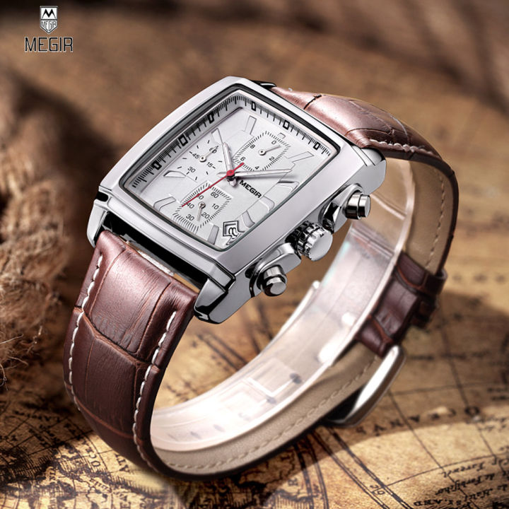 MEGIR%20Luxury%20Casual%20Watches%20Fashion%20Men%20Quartz%20Wristwatches%20Leather%20Strap%20Waterproof%20Luminous%20Men's%20Watch%20Chronograph%202028%20-%20Image%205