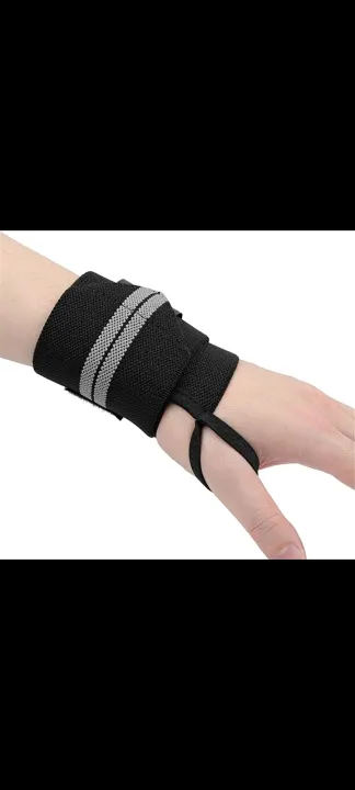 Boost%20Your%20Workout%20With%20Wrap%20Support%20-%20Pair%20Of%20Black%20Supports%20For%20Enhanced%20Quality%20And%20Ease%20Of%20Use%20-%20Image%203