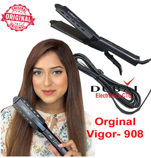 Quick Heat VIGOR V 908 Fast Hair Straightener Professional Hair Iron Daraz .bd