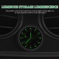 Universal Car Air Vent Mini Quartz Clocks Metal Vehicle Luminous Clock with Adhesive and Air Vent Clip Car Dashboard Clocks Fashion Accessories Suitable for Car SUV Truck Boat. 