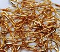 100 Pieces Golden Colour Metal Hijab Safety Pin ( Small Size )  For Women. 