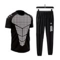 Stylist Printed  Half Sleeve T-Shirt & Full Pant  ( Set )for Men. 