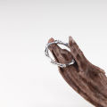 Chris April fashion jewelry 316L stainless steel bamboo joint knuckle rings for men. 