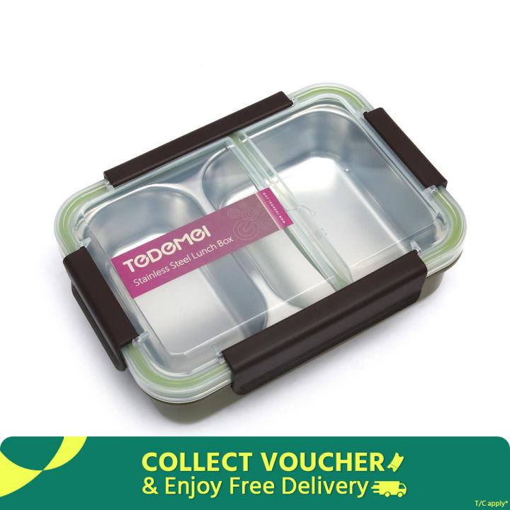 TEDEMEI Stainless Steel Insulated Lunch Box