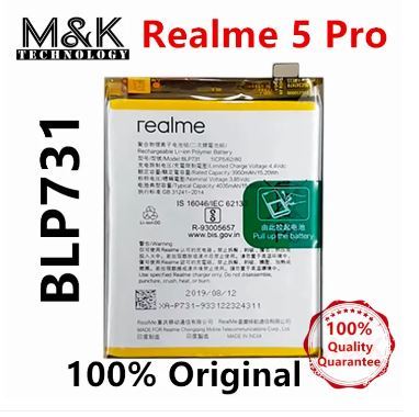 Gofcotel Battery Battery Cover Back Cover Realme Pro Original