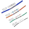 Self Solder Heat Shrink Butt Connectors with Solder, Waterproof Solder Wire Connectors, Solder Sleeves for All Electrical Solder Wire Splicing & Repair (130Pcs). 