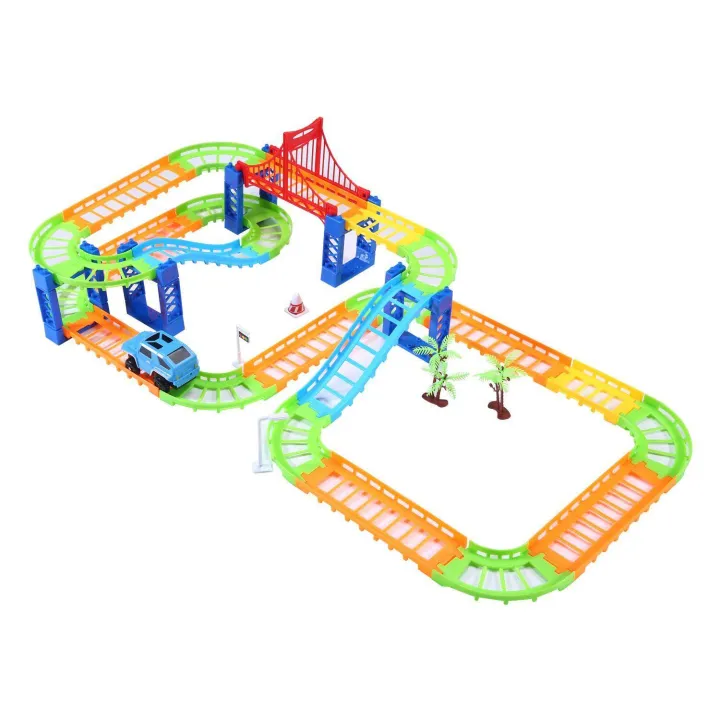 Building%20Block%20Railway%20Train%20Set%20Set%20Of%2052pcs%20Kids%20DIY%20Assembly%20Toy%20With%20Race%20Track%20And%20Electric%20Car%20-%20Image%204