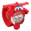 Cartoon Children's Watch Toys Baby Learn Time Clock Bracelet 1-16 Years Old Kids Slap Watches for Boy Girl Christmas Party Gift.