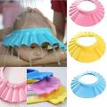 1pcs Adjustable Soft Baby Shower Bath Hat Cap for Kids - Multi-color. 