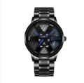 Skmei 1787 Adjust Wheel Creative Fashion Men Stainless Steel Watch Watch -Lamon - Watch. 