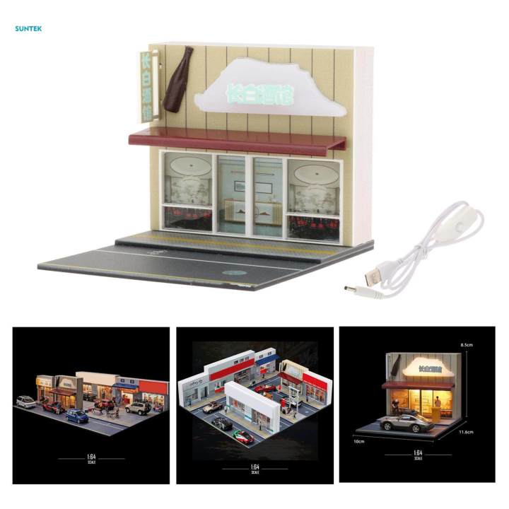 1/64%20Shop%20Model%20Diorama%20Kits,%20Diy%20Buildings%20Kits,%20Simulation,%20with%20Lights%20S%20Scale%20Scenery%20for%20Dollhouse%20Decor%20Architectural%20Building%20Scene%20Props%20-%20Image%205