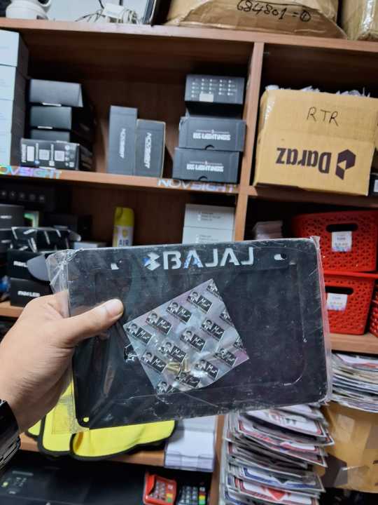 Bajaj%20Metal%20License%20Plate%20Frame%20for%20All%20Models%20-%20Durable%20Black%20Plate%20Holder%20-%20Image%202