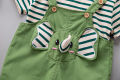 Baby Clothes Sets Kawaii Animals cotton Overall Clothing Suis for baby Boys T-shirt + Overal Two piece set summer leisure.