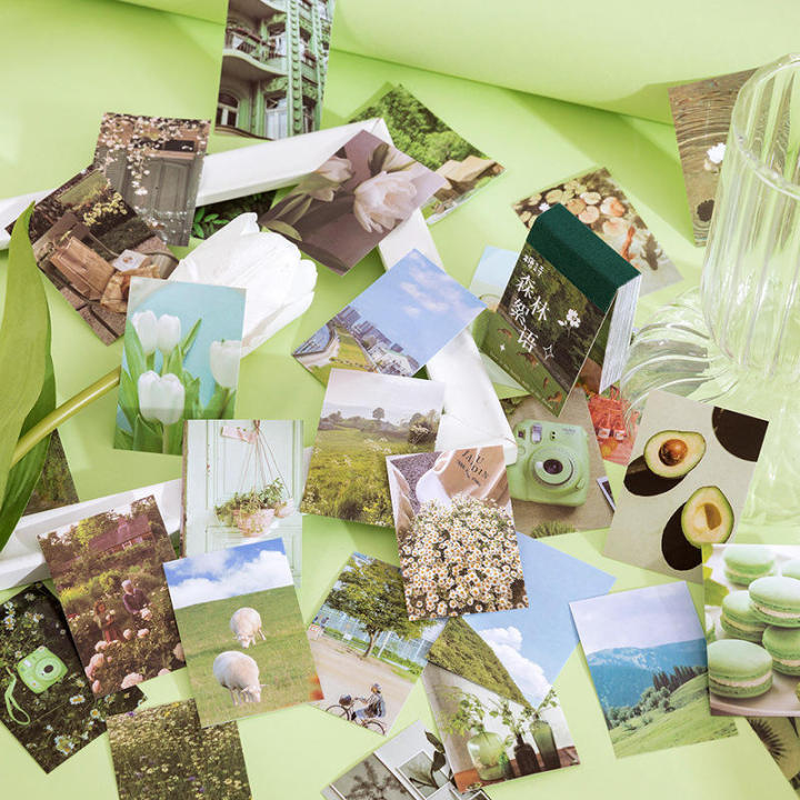 50Pcs/pack%20Landscape%20Nature%20Stickers%20Journal%20Scrapbooking%20Sticker%20Notepad%20Creative%20Manual%20Office%20Diary%20Decal%20Space%20Moon%20Phase%20Sunset%20Mini%20Sticker%20Book%20-%20Image%204