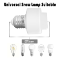 Smart Bulb-5 x Bulb socket adapter-white. 