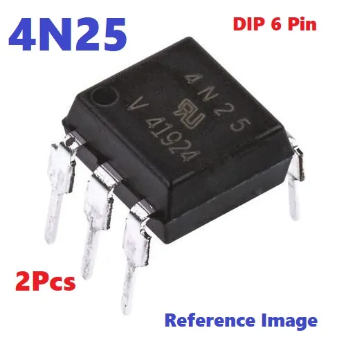 2Pcs-%204N25%20Optocoupler%204N25%20MOSFET%204N25%20IC%20Optocoupler%20Photo%20Transistor%20DIP%206%20Pin%20Leads%20IC%20-%20Image%202