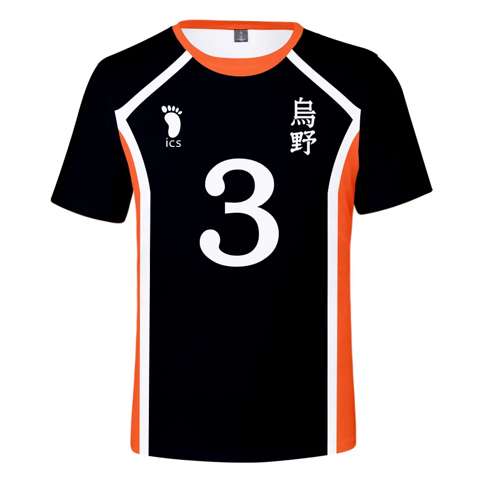 高価値セリー 2021 New Anime Haikyuu Volleyball Junior 3D Print Man Clothing
