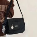 2023 Women's Bag Korean Style Female Messenger Bags College Large Capacity Versatile Shoulder Bag Student School Bags Bolsos Sac. 