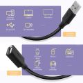 Data Transfer Extension Cable / USB To USB Cable Extender Data Cord / USB 3.0 2.0 Fast Transfer Cable / Durable Bold Extension Line For Smart TV VGA Interface Device. 