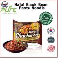 Korean Halal Black Bean Paste Instant Noodle Ramen / Chacharoni 140g × 5Ps -700 gm. 