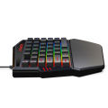 K99 mobile game built-in throne chip Bluetooth direct connection left-handed one-handed game small 35key keyboard and mouse set.
