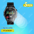 Haylou Solar 5 Smart Watch Screen Protector HD Clear Ultra-Thin Glass Full Coverage Scratch & Fingerprint Resistant. 