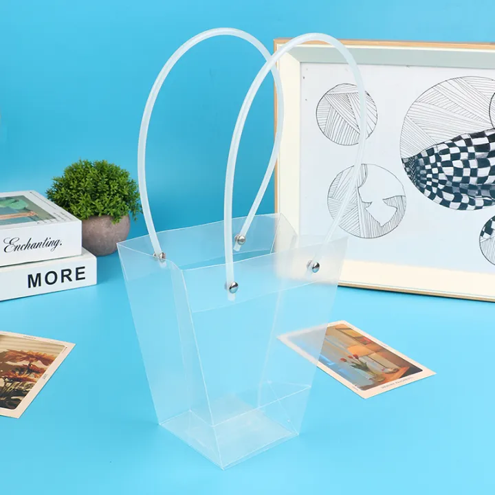 T%20Shape%20Florist%20Decoration%20Potted%20Clear%20Flower%20Bag%20Portable%20Plastic%20Gift%20Bags%20BAWEI%20-%20Image%208