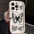 Art Oil Painting Butterfly Case for Xiaomi Redmi Note 12 13 11 Pro Plus 11S 10S 10 9 Pro Max Case For Redmi 13C 12C 10C Cover.