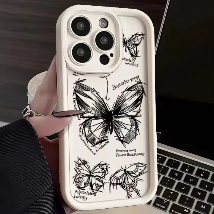 Art%20Oil%20Painting%20Butterfly%20Case%20for%20Xiaomi%20Redmi%20Note%2012%2013%2011%20Pro%20Plus%2011S%2010S%2010%209%20Pro%20Max%20Case%20For%20Redmi%2013C%2012C%2010C%20Cover%20-%20Image%202