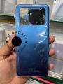 Replacement Backshell With Side Frame Panel for Xiaomi Poco M4 Pro 5G Battery Back Door Housing Cover With Middle Frame and Camera lens.