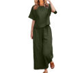 Women two-piece set loose and fashionable large size women's clothing. 