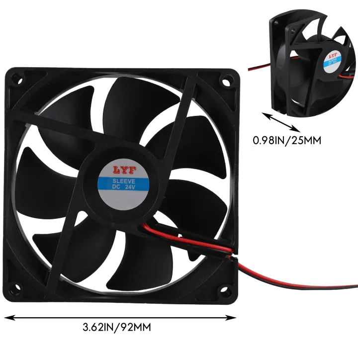 92mm%20x%2025mm%2024V%202Pin%20Sleeve%20Bearing%20Cooling%20Fan%20for%20PC%20Case%20CPU%20Cooler%20-%20Image%202