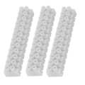 terminal blocks 3pcs white 12 way screw block electrical wire. 