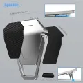New Metal Foldable Laptop Stand Universal Non-slip Bracket Support for Laptops Mount Holder Feets.