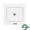 TV Dish Cable Socket Electrical Wall Television Switch (MERLIN).