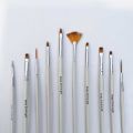 Keep Smiling Fine Detailing Brush Set of 10.