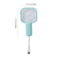 Electric Shock Mosquito Swatter Trap Pest Control USB Mini Insect Racket UV Light Portable Mosquito Killer Lamp Home Outdoor. 