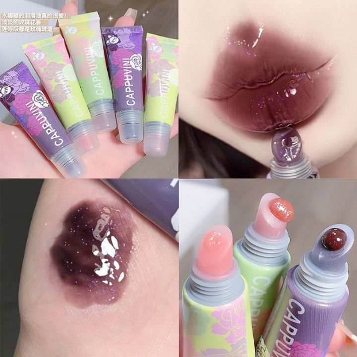 Cappuvini%20Mirror%20Water%20Lip%20Gloss%20Transparent%20Moisturizing%20Lip%20Oil%20Liquid%20Lipstick%20Plumping%20Lip%20Tint%20Makeup%20Cosmetics%20-%20Image%207