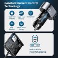 Joyroom 78W 5-in-1 Car Charger Fast USB C Car Charger PD 3.0 QC 4.0 3.0 PPS 25W Type C Multi Car Charger Adapter with 1.5m Cable. 