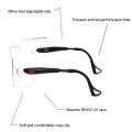 3M 12308 Safety Goggles Protective Glasses Anti-Fog Goggle Eye Protection Glasses Eyewear 【Clear/ Transparent】.