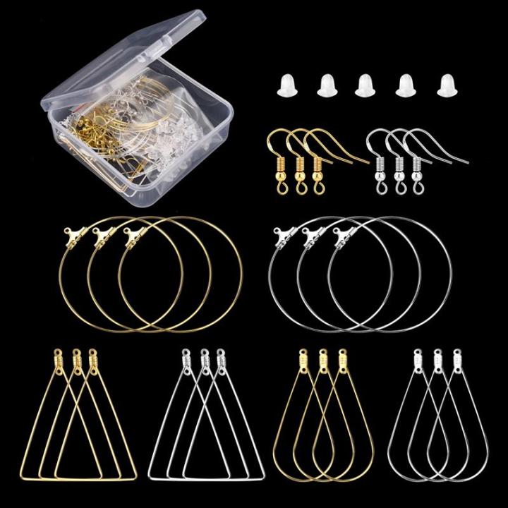30~880pcs%20Ear%20Plug%20Box%20Clear%20Rubber%20Alloy%20Earring%20Clasp%20Earrings%20Accessories%20Kit%20DIY%20Jewelry%20Making%20Ears%20Hook%20Findings%20-%20Image%205