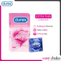 Durex Extra Thin Bubblegum Flavoured Condoms - 10 Pcs Pack (Made in India). 